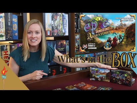 TINY EPIC DUNGEONS ADVENTURES | What's in the Box?!