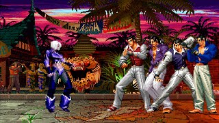 Download lagu [KOF Mugen] Electric Angel vs Robert Garcia Team mp3