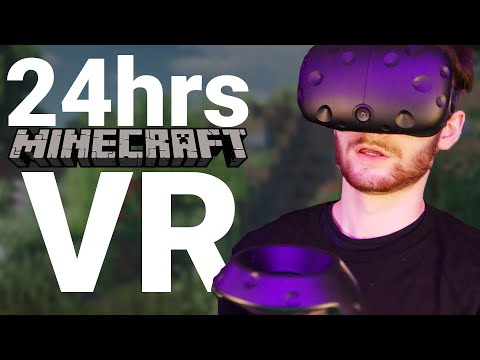 a6d - 24 hours in Minecraft VR with Proximity Voice Chat