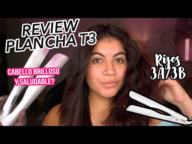 Vídeo relacionado con T3 Lucea Plancha de peinado y alisado profesional, 25 mm, con 9 ajustes de calor personalizables para pelo recto, estilo de peinado liso o para ondas o rizos y para todo tipo de cabello
