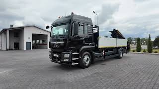 MAN TGS 18.460 / 4X2 / BURTOWA / HDS PALFINGER PK 230001 / MAX UDŹWI flatbed truck for sale - Image 4 | Autoline SL MAN TGS 18.460 / 4X2 / BURTOWA / HDS PALFINGER PK 230001 / MAX UDŹWI flatbed truck | Image 4 - Autoline