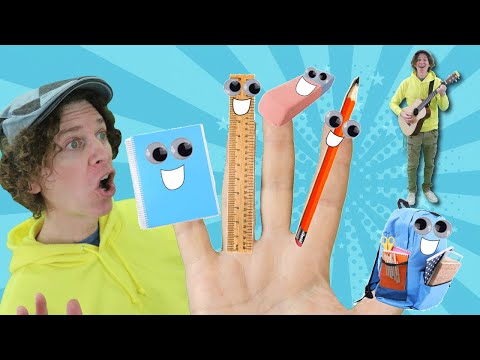 School Supplies Finger Family Song | Learn English Children