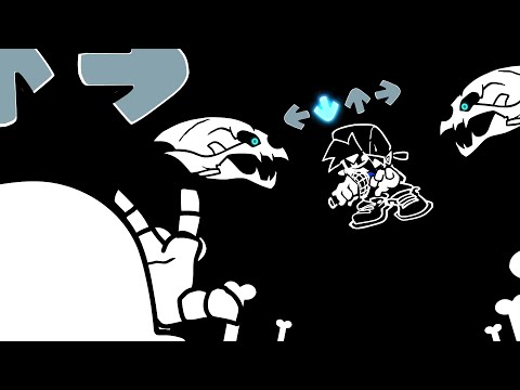 Sans Strongest Attack ( FNF Indie Cross Fan-Animation )