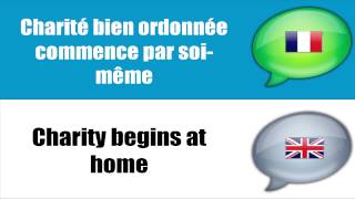 Học tiếng Pháp căn bản # Les proverbes