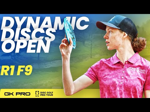 2022 Dynamic Disc Open | RD1 F9 | Pierce, Mandujano, King, Velediaz
