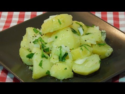 Cómo hacer papas aliñas o patatas aliñadas