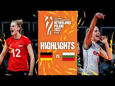 Волейбол GER vs. BUL — Highlights Phase 1 | Women's World Championships 2022