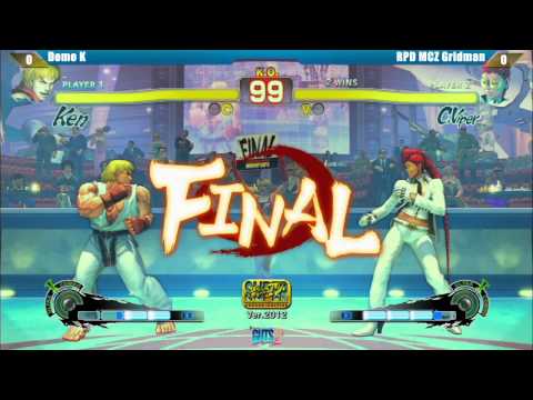 SSF4 AE2012 Domo K vs RPD MCZ Gridman GUTS2 Tournament