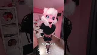 everything's fine. how are you? #pink #furry #femboy #femboyhooters #blossomthesnowfox