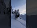 Downside Onto A Hidden Rock Offroad Polaris Skidoo Sled Snowmobile Fail Mountains Wheelie