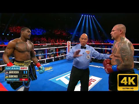 Jared Anderson (USA) VS. Andriy Rudenko (UKRAINE) | 4K  FULL HIGHLIGHTS #boxing #sports