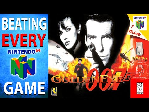 Beating EVERY N64 Game - GoldenEye 007 (196/394)