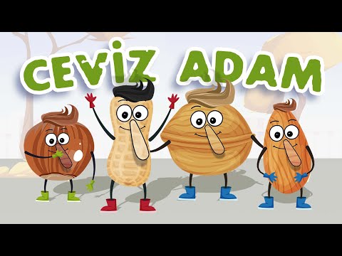 Ceviz Adam Şip Şap Şop | Türkçe Çocuk Şarkıları Eğitici Bebek Şarkısı Çizgi Film İzle