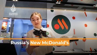 Russia’s ‘New McDonald’s’ reopens: Delicious, Full Stop I AL JAzeera Newsfeed