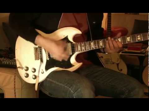 Gibson SG 1968 Polaris White Part 2 with Fender Vibrolux clean