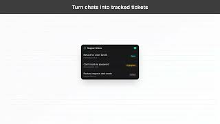 Turn chats into support tickets in one click | FloatMessage