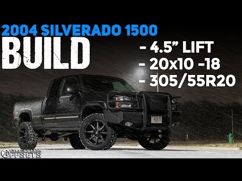 CLEAN 2004 Silverado 1500 Gets A 4.5 Inch Lift!