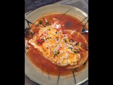 Huevos Ranchero's (Ranchers eggs) breakfast style