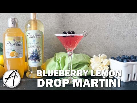 How to Make a Blueberry Lemon Drop | Easiest Lemon Drop Recipe