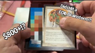 Foil Brainstorm?! Mercadian Masques Tournament Deck Opened