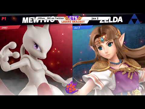 Clocktower Smash 123 - Losers - DuoM2 (Mewtwo) vs. Jax 2 (Zelda) - SSBU