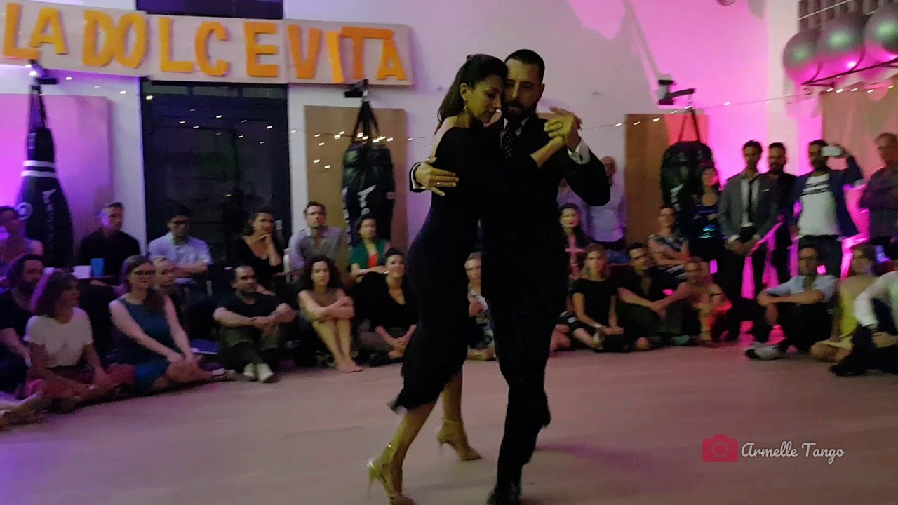 Javier Rodriguez & Moira Castellano ❤Del Tiempo Guapo (Aníbal Troilo)@ Paris - La Milonga Dolce Vita