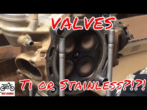 TECH TIP - Stainless or Titanium Valves ? Which is better ?!