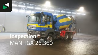 Autobetoniera MAN TGA 26.360 6X4 7 m³ Stetter Mixer Steel suspension Big-Axle Manu in vendita - Immagine 4 | Machineryline IT Autobetoniera MAN TGA 26.360 6X4 7 m³ Stetter Mixer Steel suspension Big-Axle Manu | Immagine 4 - Machineryline