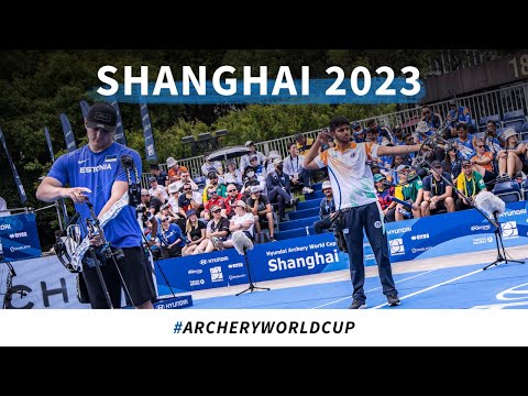 Prathamesh Samadhan Jawkar v Robin Jaatma – compound men semifinal | Shanghai 2023 World Cup S2