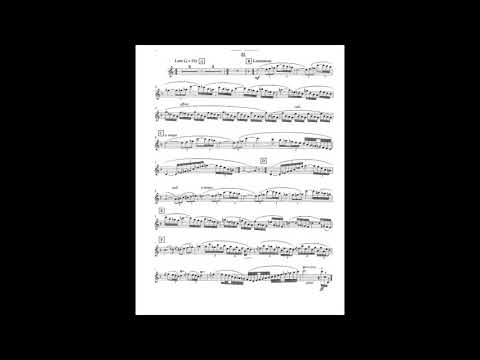 Heitor Villa Lobos, Fantasia para Saxophone II  Lent