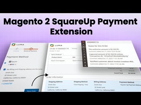 Magento 2 SquareUp Payment Extension