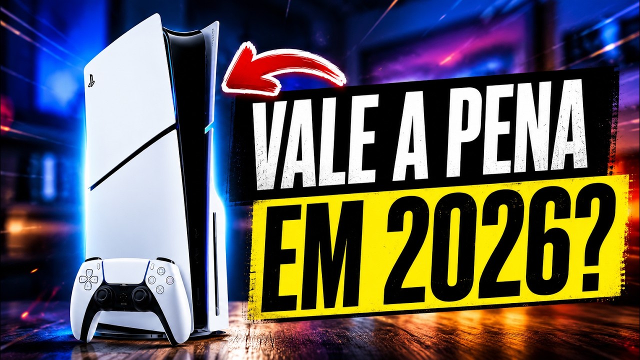 PS5 Slim 1TB com Mídia Física vale a pena em 2026? 🎮 COMPRE COM DESCONTO!