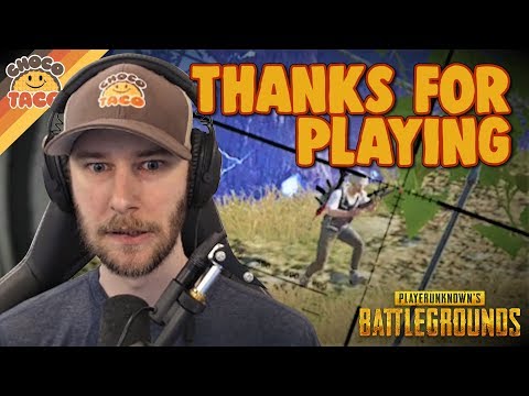 chocoTaco Can't Lose From Long Range - PUBG Gameplay