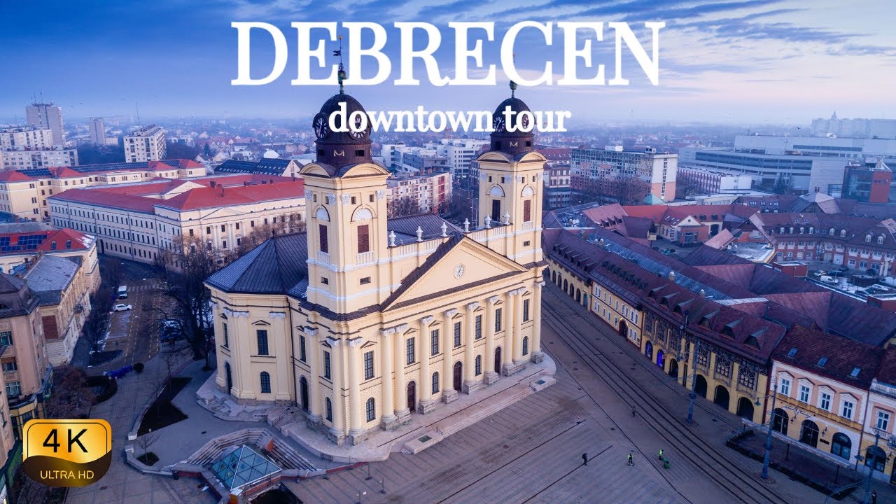 Immersive street-level walking tour through Debrecen, Hungary, showcasing authentic urban landscapes, local architecture, and the vibrant atmosphere of the city's neighborhoods