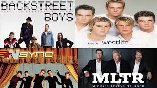 Download lagu Westlife, Backstreet Boys, NSYNC, MLTR Greatest Hits Playlist Full album 2021 mp3