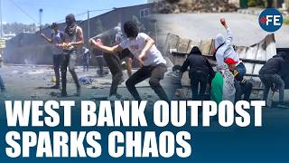 Israeli Troops Clash With Settlers at West Bank Outpost as Palestinian Homes Another Threat