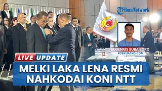Melki Laka Lena Resmi Pimpin KONI NTT, Mulai Tugas Besar untuk Sukseskan PON 2028