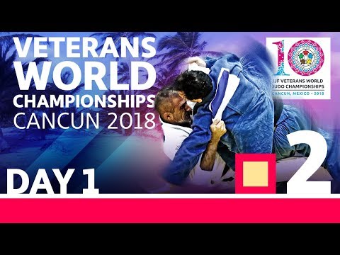 Veterans World Championships 2018: Day 1 - Day 1: Tatami 2