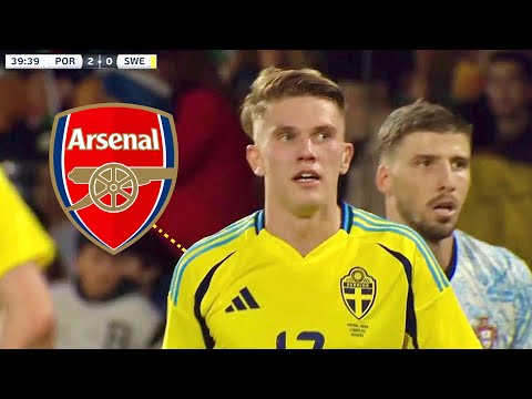 Viktor Gyökeres vs Portugal | GOAL & SKILLS | ARSENAL TARGET 🇸🇪