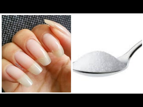 بملعقة ملح تطويل الاظافر و تقويتها في 4 أيام هنا hana