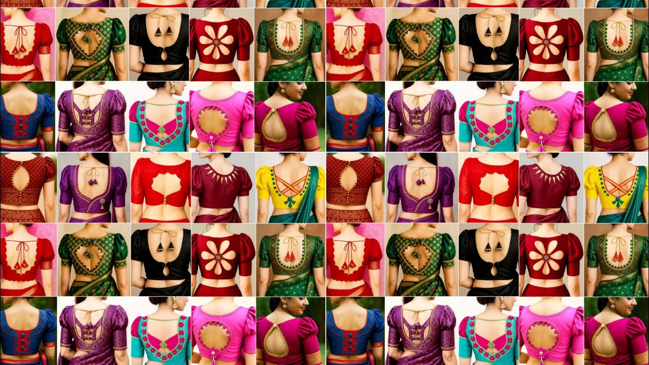 🎊💞new fashion blouse neck design/latest blouse back neck/gorgeous blouj design Ideas 2025