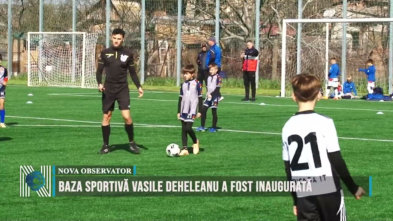 Baza sportivă Vasile Deheleanu a fost inaugurată