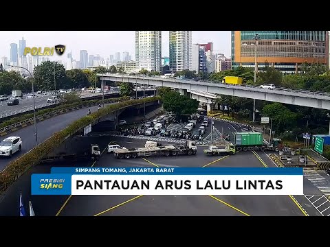 NTMC POLRI - PANTAUAN ARUS LALU LINTAS SIANG 04/08/2025