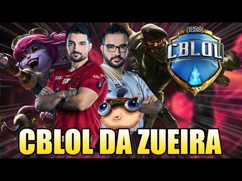 BRTT 1/7 E PIRATAS VS YORDLES - CBLOL DA ZUEIRA