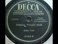 Burl Ives "Foggy, Foggy Dew" When I was a bachelor I lived all alone I worked at the weaver's trade