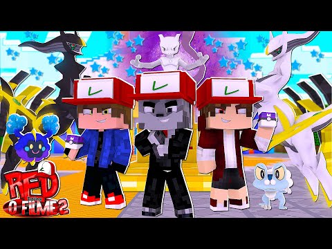 Minecraft : Pokemon Red - O NASCIMENTO DO ARCEUS DARK! POKEMON RED O FILME