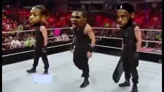 Lebron James Attacks Bosh and D. Wade with Steel Chair WWE x Wrestling [Parody] by Daveavin