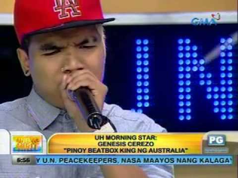 Unang Hirit: UH Morning Star, Genesis Cerezo 'Pinoy Beatbox King ng Australia'