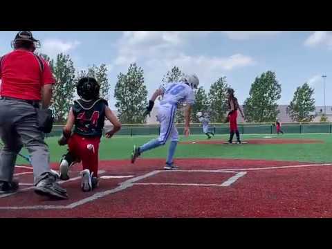 Channing Sarver '23  - Hitting Reel - Summer 2019 (14U)