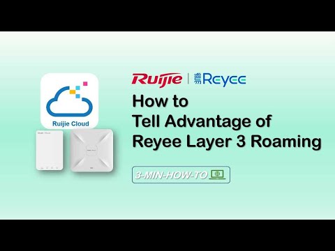 【3min-how-to】4. How-to Tell Advantage of Reyee L3 Roaming